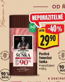 Albert Poctová řemeslná šunka nabídka