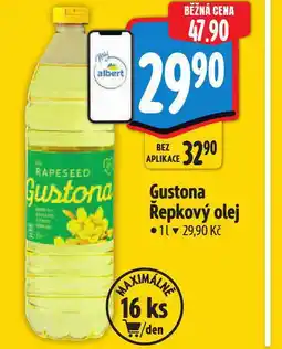 Albert Gustona řepkový olej nabídka
