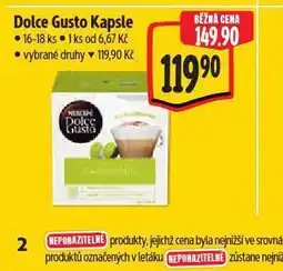 Albert Kapels dolce gusto nabídka