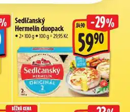 Albert Sedlčanský hermelín duopack nabídka