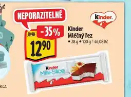 Albert Kinder mléčný řez nabídka