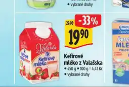 Albert Kefírové mléko z valašska nabídka