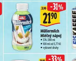 Albert Müllermilch mléčný nápoj nabídka