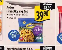 Albert Aviko hranolky zig zag nabídka