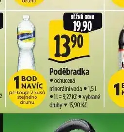 Albert Poděbradka ochucená nabídka