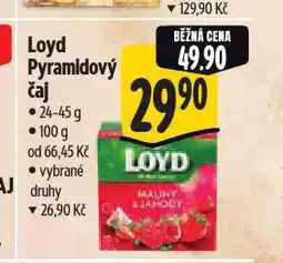 Albert Loyd pyramidový čaj nabídka