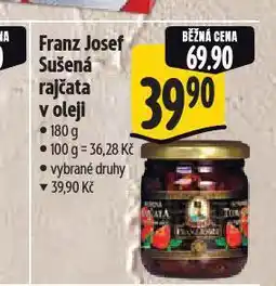 Albert Franz josef sušená rajčata v oleji nabídka