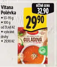 Albert Vitana polévka nabídka