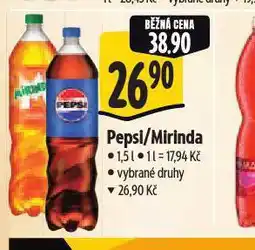 Albert Pepsi / mirinda nabídka