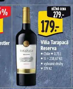 Albert Viňa tarapacá reserva nabídka