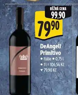 Albert Deangell primitivo nabídka
