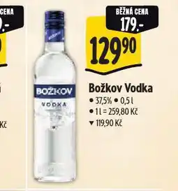 Albert Božkov vodka nabídka