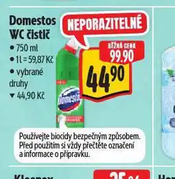 Albert Domestos wc čistič nabídka
