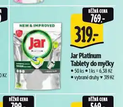 Albert Jar platinum tablety do myčky nabídka