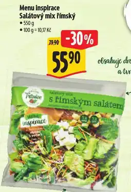 Albert Menu inspirace salátový mix římský nabídka