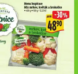 Albert Menu inspirace mix mrkev, květák a brokolice nabídka