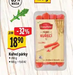 Albert Kuřecí párky nabídka