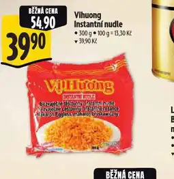 Albert Vihuong instantní nudle nabídka