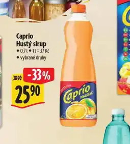 Albert Caprio hustý sirup nabídka