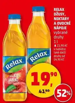 Penny Market RELAX DŽUSY, NEKTARY A OVOCNÉ NÁPOJE vybrané druhy, 1 l nabídka