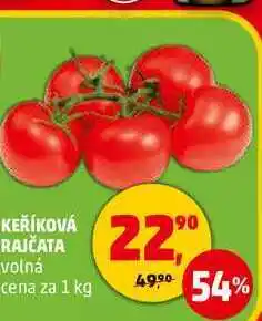 Penny Market KEŘÍKOVÁ RAJČATA volná, 1 kg nabídka