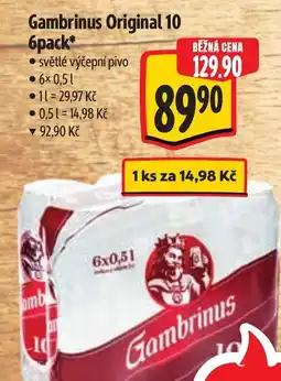Albert Gambrinus Original 10 nabídka