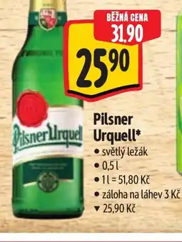 Albert Pilsner Urquell nabídka