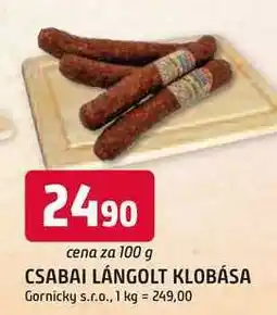 Trefa CSABAI LÁNGOLT KLOBÁSA 100 g nabídka
