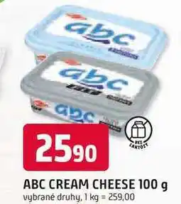 Trefa ABC CREAM CHEESE 100 g nabídka