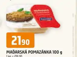 Trefa MAĎARSKÁ POMAZÁNKA 100 g nabídka