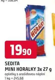 Trefa SEDITA MINI HORALKY 3x 27 g nabídka