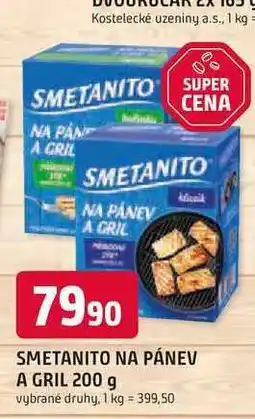 Trefa SMETANITO NA PÁNEV A GRIL 200 g nabídka