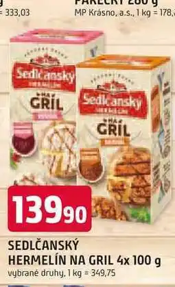 Trefa SEDLČANSKÝ HERMELÍN NA GRIL 4x 100 g nabídka
