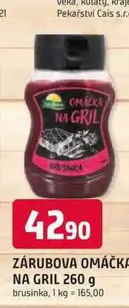 Trefa ZÁRUBOVA OMÁČKA NA GRIL 260 g nabídka