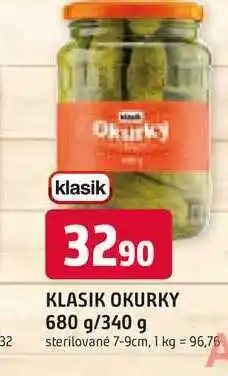 Trefa KLASIK OKURKY 680 g/340 g sterilované 7-9cm nabídka