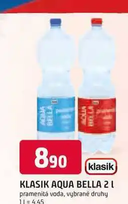Trefa AQUA BELLA 2l pramenitá voda nabídka