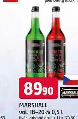 Trefa MARSHALL vol. 18-20% 0,5 L nabídka