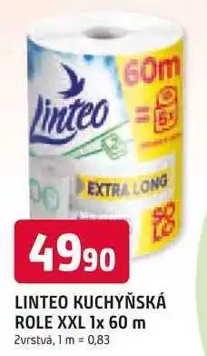 Trefa LINTEO KUCHYŇSKÁ ROLE XXL 1x 60 m nabídka