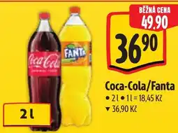 Albert Coca-Cola/Fanta nabídka