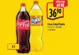 Albert Coca-Cola/Fanta nabídka