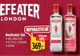 Albert Beefeater Gin nabídka