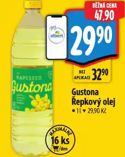 Albert Gustona Řepkový olej nabídka