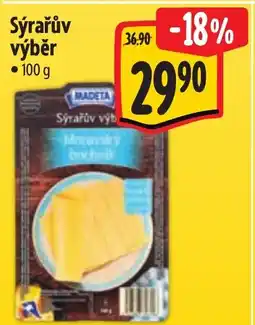 Albert Madeta Sýrařův výběr nabídka