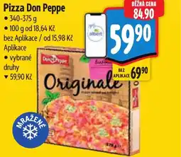 Albert Pizza Don Peppe nabídka
