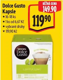 Albert Dolce Gusto Kapsle nabídka