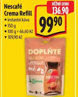 Albert Nescafé Crema Refill nabídka