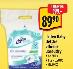 Albert Linteo Baby Dětské vlhčené ubrousky nabídka