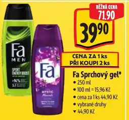 Albert Fa Sprchový gel nabídka