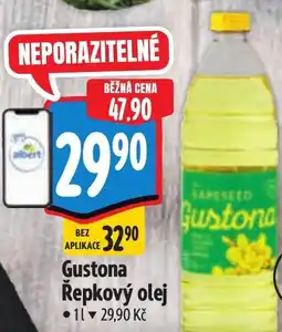 Albert Gustona Řepkový olej nabídka