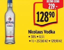 Albert Nicolaus Vodka nabídka